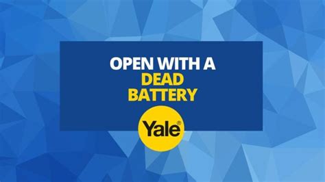 How to Open a Yale Smart Lock With a Dead Battery?