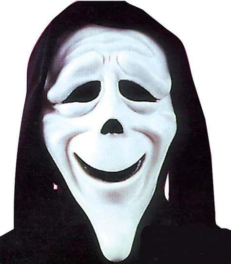 Scary Movie Costume Accessory, Mens Ghost Face Stoned Mask: Amazon.co.uk: Clothing