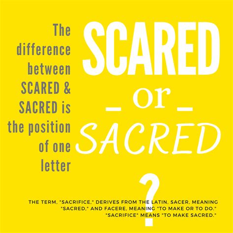 Sacred or Scared? – Parallelmindzz