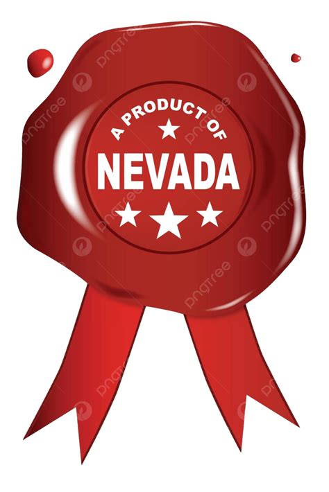 A Product Of Nevada American Seal Stamper Nevada Vector, American, Seal ...