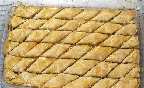 Greek Dessert Baklava Recipe - Pooja's Cookery