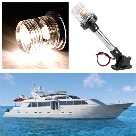 YLSHRF Boat Navigation Light,25cm Fold Down LED Navigation Signal Light ...