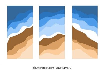 Abstract Ocean Wallpaper Background Stock Vector (Royalty Free ...