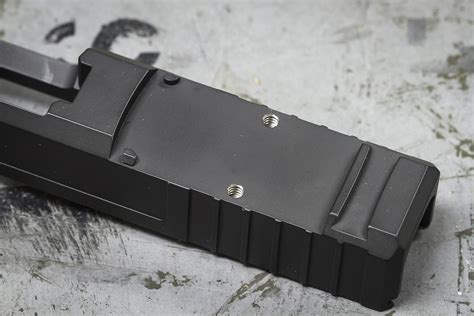 [Ultralight] Slide for Glock 17 Gen 3 Armor Black RMR Cut Poly 80 – Steel City Arsenal