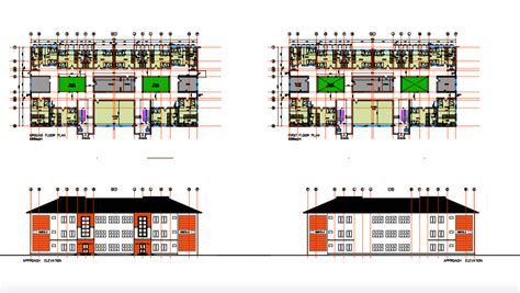 Hostel Design for School • Designs CAD