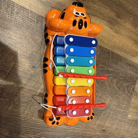 LITTLE TIKES JUNGLE JAMBOREE 2-in-1 TIGER Piano Xylophone Musical Toy $14.67 - PicClick