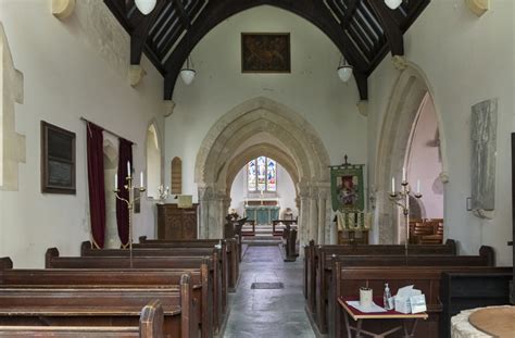 Interior, All Saints' church, Lullington © Julian P Guffogg cc-by-sa/2. ...