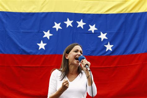 María Corina Machado Attempts to Bring the Venezuelan Opposition’s Case ...