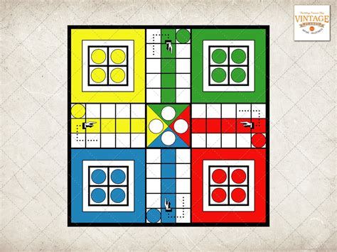 Ludo Game Board Printable