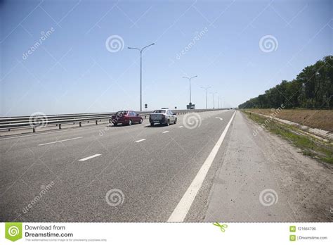 Cars are Driving Fast on the Highway Stock Photo - Image of light, transportation: 121664706