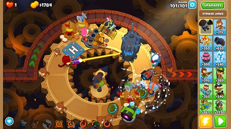 Geared CHIMPS with Pop and Awe, MOAB Eliminator, and Plasma Accelerator : r/btd6