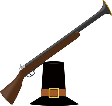 Pilgrim Musket Clipart - Full Size Clipart (#5286849) - PinClipart