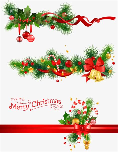 Christmas Bells And Pine Branches, Vector, Pine, Bell PNG Transparent Clipart Image and PSD File ...