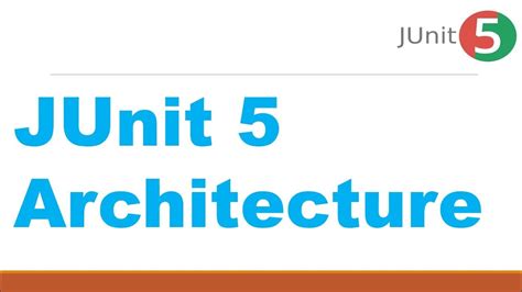 JUnit 5 Architecture || Junit Jupiter || junit platform || JUnit 5 Tutorial - YouTube