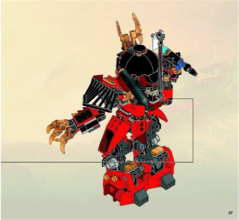 Lego ninjago samurai x mech instructions