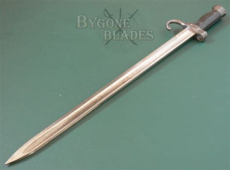 French M1892 First Pattern Unaltered Mannlicher Berthier Bayonet | Bygone Blades