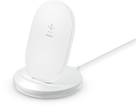 Belkin BOOST CHARGE Wireless Charging Stand 15W White - Trådlöst Qi ...