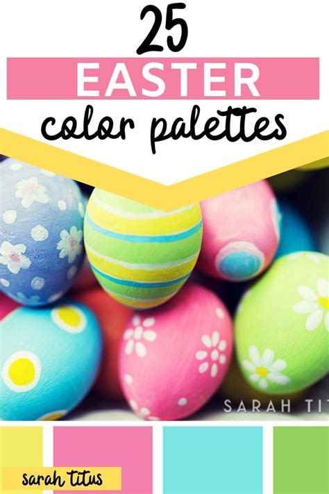 25 Easter Color Palettes in 2021 | Easter colors, Spring color palette ...