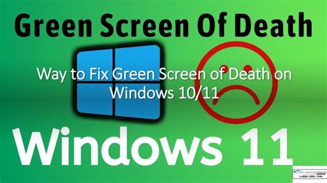 PPT - Way to Fix Green Screen of Death on Windows PowerPoint Presentation - ID:12003357