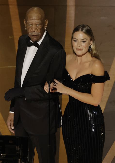 Why Morgan Freeman wore glove on his left hand at the Oscars