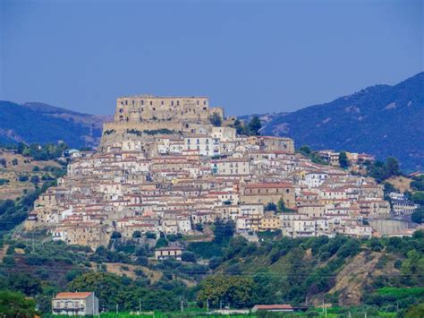 Rocca Imperiale, Calabria, Southern Italy Stock Image - Image of borgo, beautiful: 160111967