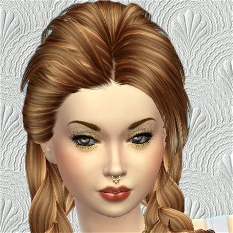 Gold glitter eyeshadow at Trudie55 » Sims 4 Updates