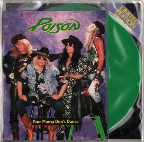 Poison – Your Mama Don't Dance (1988, Green, Vinyl) - Discogs