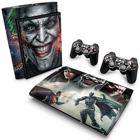 PS3 Super Slim Skin - Injustice - Pop Arte Skins