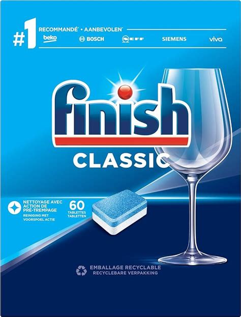 Finish Classic Dishwashing Tablets 60pk