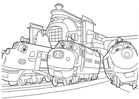 Chuggington coloring pages - ColoringLib