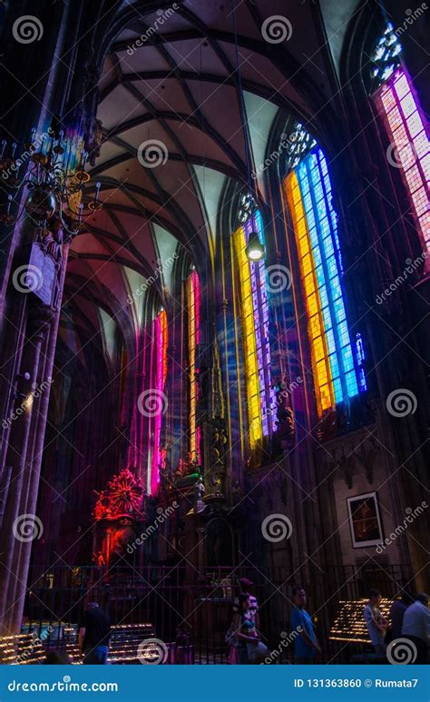 St. Stephen`s Cathedral Stephansdom Interior Editorial Image - Image of ...