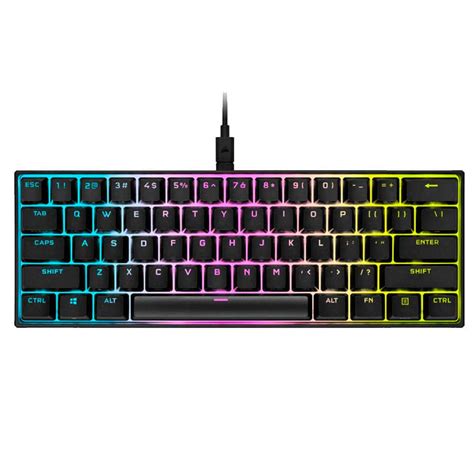 Teclado Mecânico Gamer Corsair K65, Mini 60%, RGB, USB, Switch Cherry ...