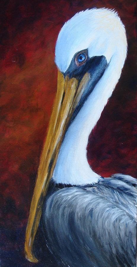 Elaines Pelican Painting - Elaines Pelican Fine Art Print Birds ...