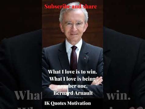 Bernard Arnault Quotes on Success. - YouTube