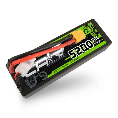 Buy OVONIC 2S Lipo Battery 50C 5200mAh 7.4V Lipo Battery with XT60 ...