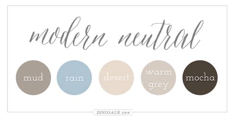 Color Palettes - Dinosaur Stew