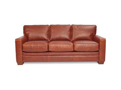 La-Z-Boy Meyer Contemporary Sofa with Premier ComfortCore Cushions ...