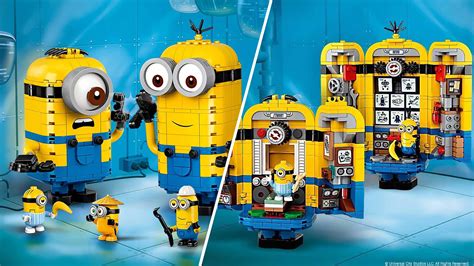 LEGO Minions: The Rise of Gru Sets Include Buildable Minions And Special Minion Minifigs