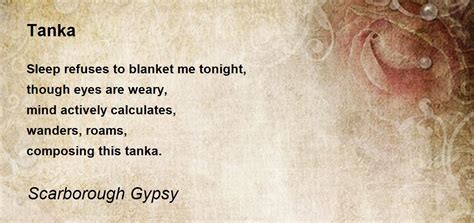 Tanka Poem by Scarborough Gypsy - Poem Hunter