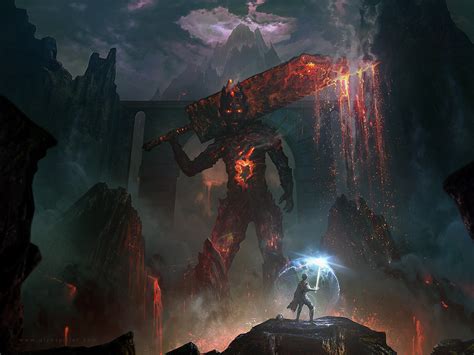 ArtStation - Lava Monster