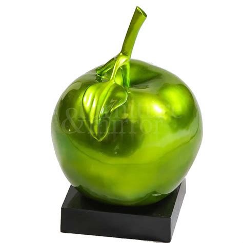 Green Apple Table Decor - Furniture and Mirror