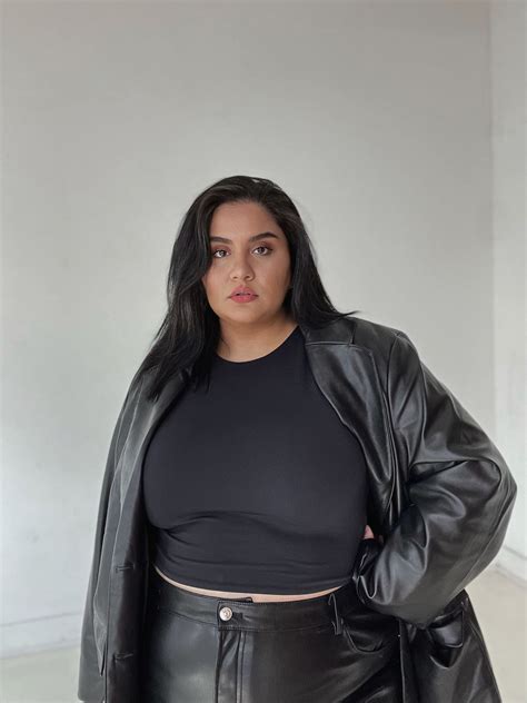 Leather on Leather | All Black Outfit | Plus Sized Outfit | Edgy, Minimalist, Chic in 2024 ...