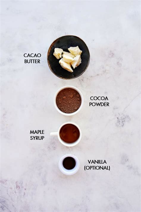 How To Make Chocolate (3 Ingredients) - Elavegan