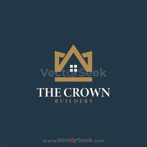 The Crown Builders Logo Template - (.Ai .PNG .SVG .EPS Free Download)