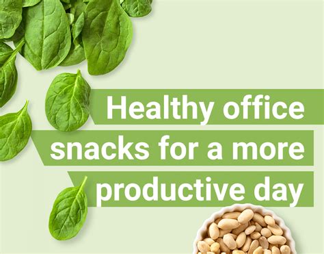 Healthy Office Snacks For A More Productive Day