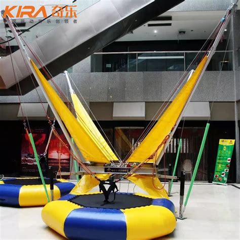 Kira Children Bungee Jumping Equipment/bungee Cord Trampoline/customized Bungee Trampoline - Buy ...