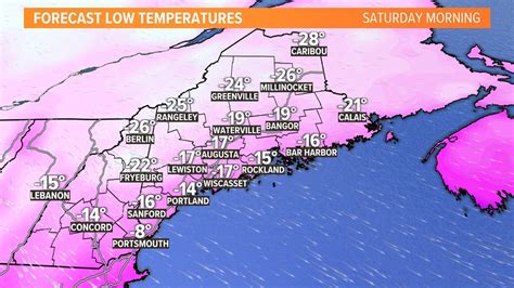 Maine weather this weekend: Saturday temps will feel very cold | newscentermaine.com