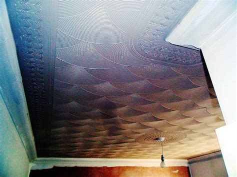 A beautiful 'fan' drywall texture (artex) comb pattern. The initial ...