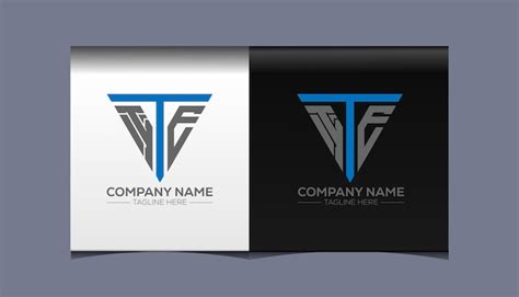 Premium Vector | Ite initial modern logo design vector icon template