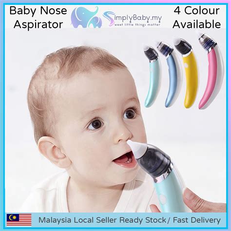 SIMPLYBABY Electric Nose Nasal Aspirator Baby Nasal Care Nostril Mucus Cleaner Suction Sucker ...